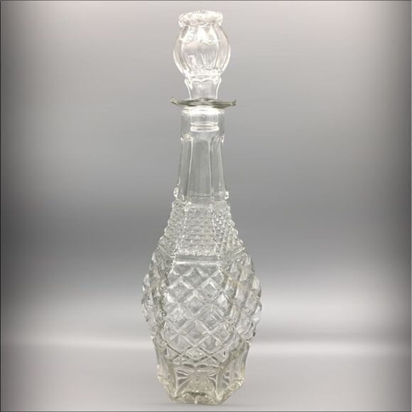 Anchor Hocking Wexford Decanter Panel Stopper - Picture 1 of 16
